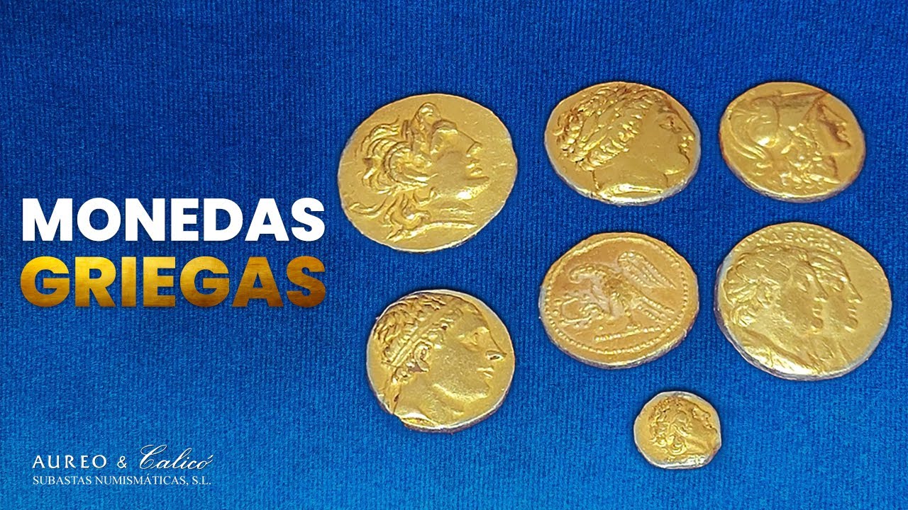 MONEDAS GRIEGAS DE ORO en la subasta de &Aacute;ureo & Calic&oacute;