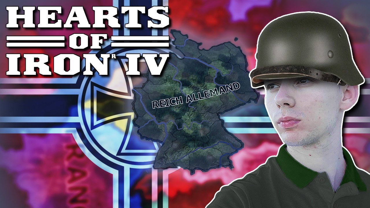 L'Allemagne avec les frontières actuelles | Hearts of Iron IV
