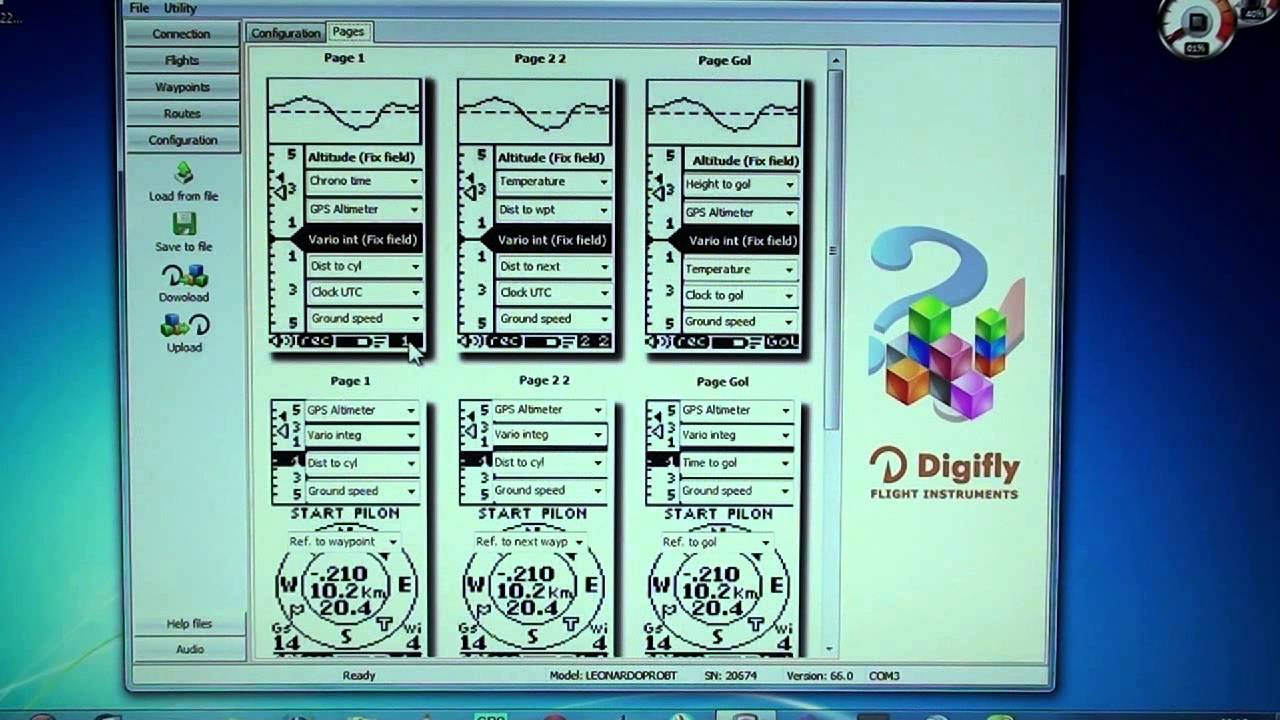 Tutorial uso Vltool e Configurare Digifly Leonardo