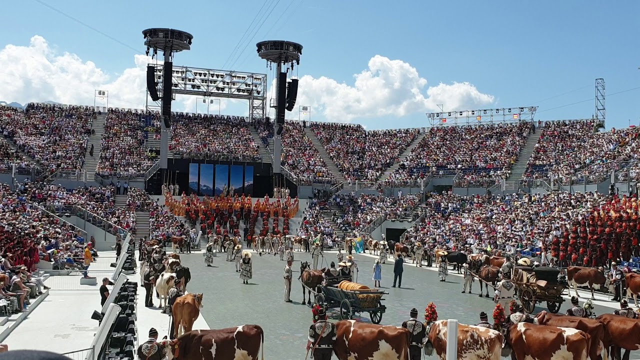 Le ranz des vaches Lyoba - fête des vignerons 2019
