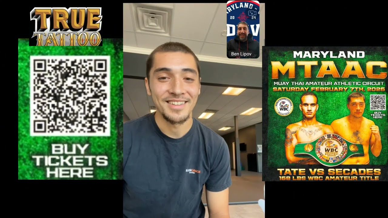 Before the Bell 🔔 | MTAAC 4 | February 7 |  Featuring - Greyson Secades 🏆 WBC 168lb National Title 