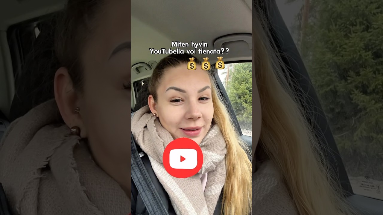 Miten paljon YouTubella voi tienata? #vaurastuminen #s&auml;&auml;st&auml;minen