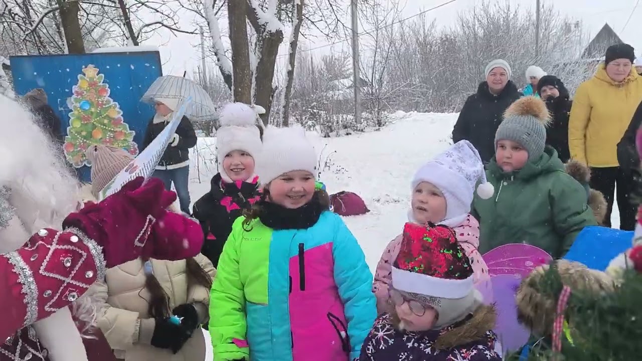 Новогодний праздник в д.Пушкари 03.01.2026г