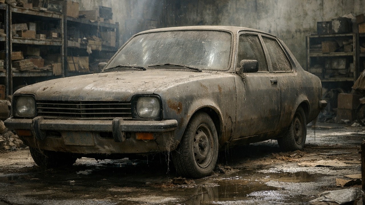 ESQUECIDO EM UM GALPÃO do DETRAN FECHADO POR DÉCADAS… RESTAURAÇÃO DE UM CHEVETTE DOS ANOS 70