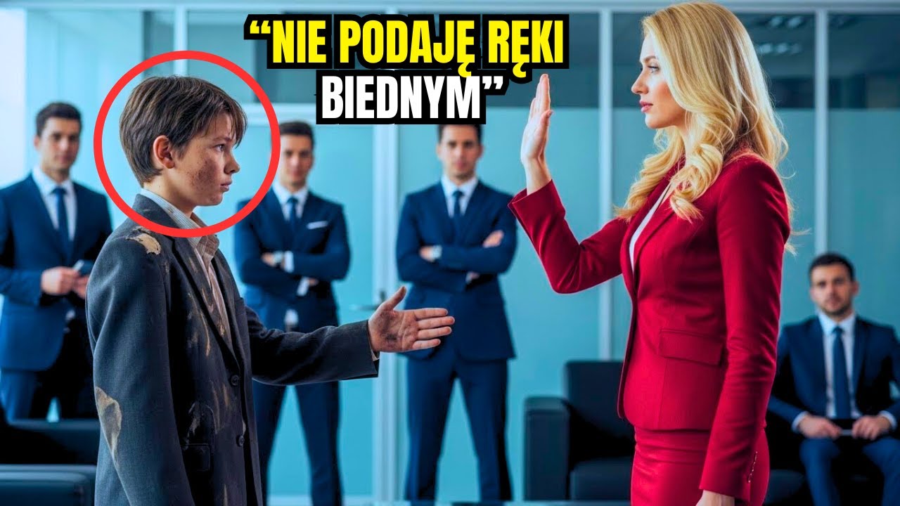 MILIONERKA ODRZUCIŁA UŚCISK BIEDNEGO CHŁOPCA… NAZAJUTRZ STRACIŁA MILIONY