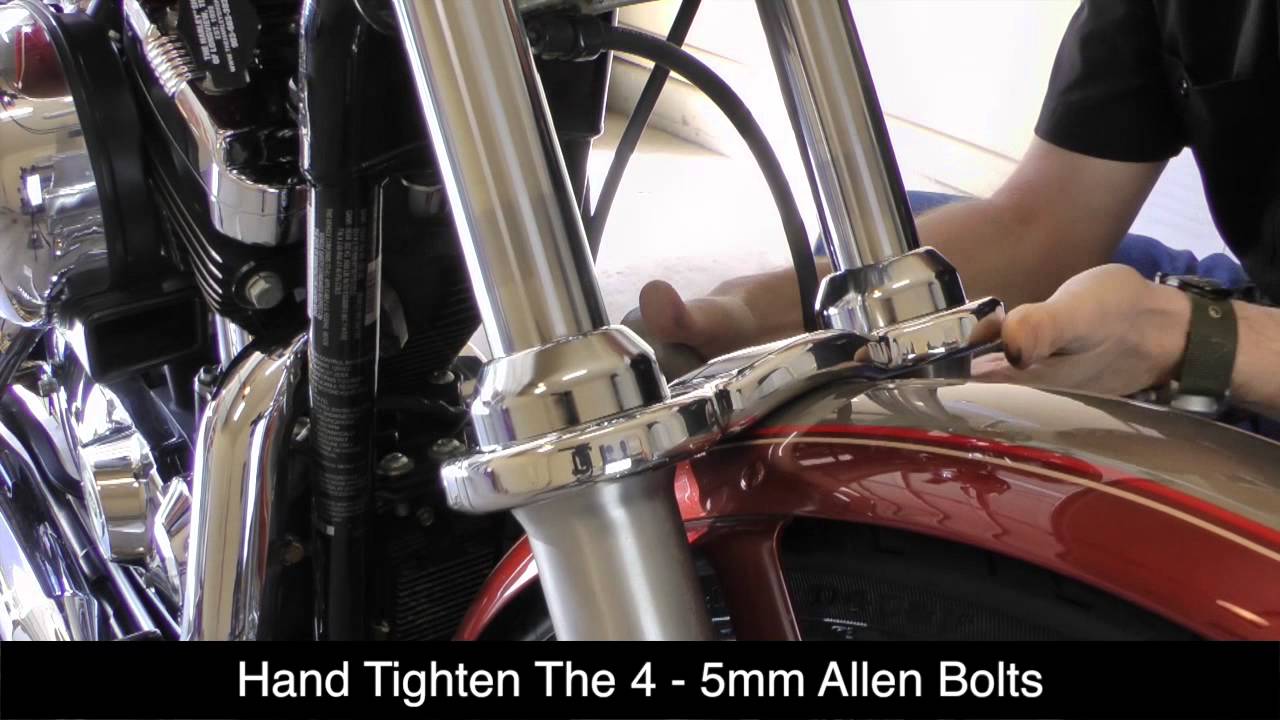 Install SuperBrace Fork Brace On Harley-Davidson Sportster 1200 Custom