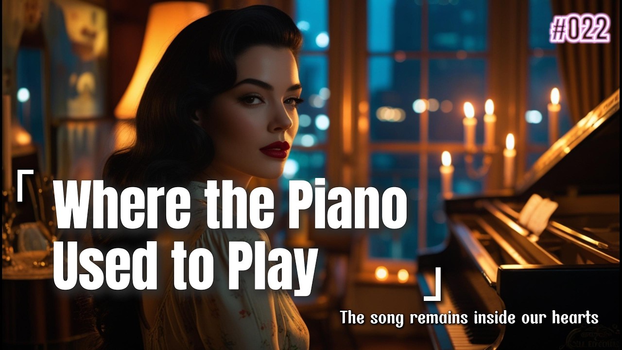 Where the Piano Used to Play 🎹 Vintage Jazz Crooner | Midnight Love Song  #jazz #music #lovesong