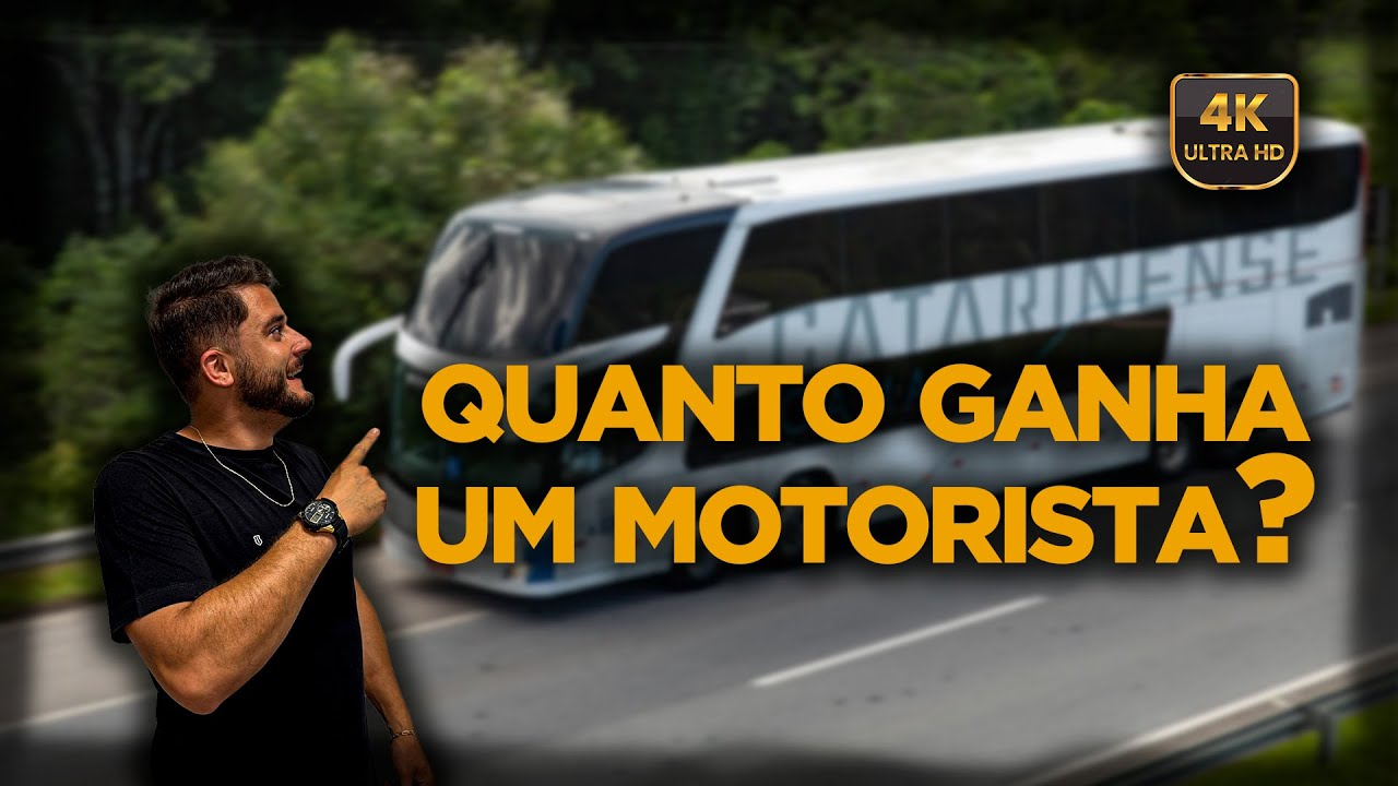 Quanto ganha um motorista de ônibus rodoviário?