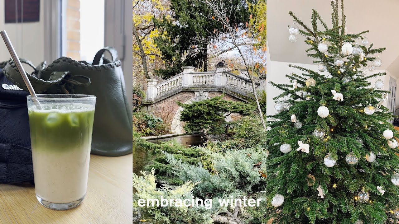 embracing winter | baking, matcha, books | paris diaries
