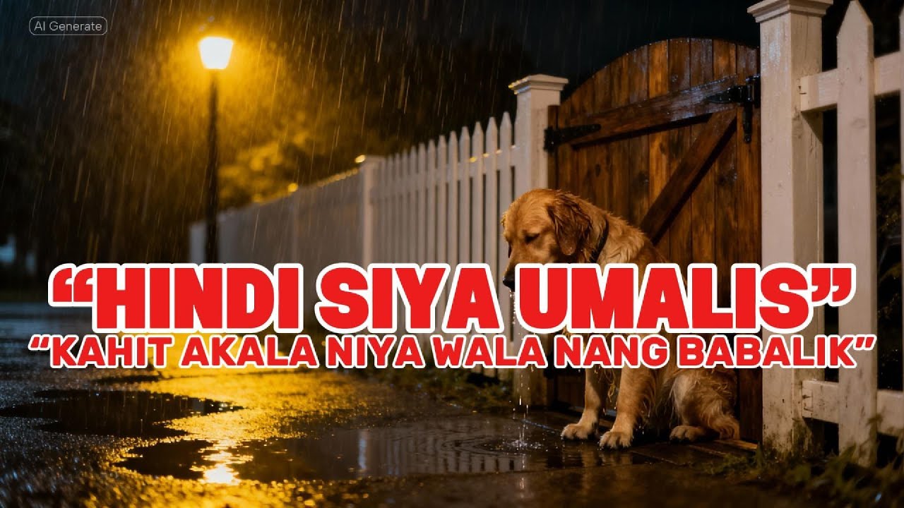 BANTAY, ANG TAPAT NA ASO: Isang Kwento ng Paghihintay, Pagbabantay, at Walang Kondisyong Pagmamahal.