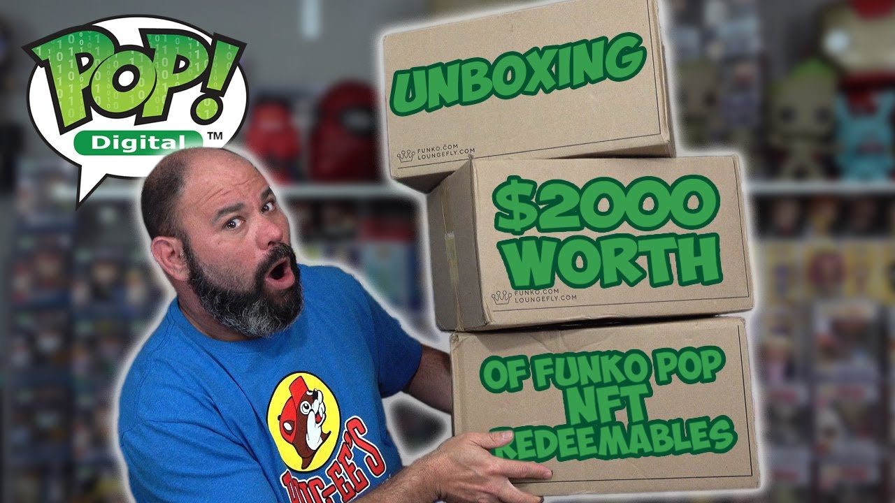 Unboxing $2000 Of Funko Pop NFTs Legendary, Grails, & Royalty