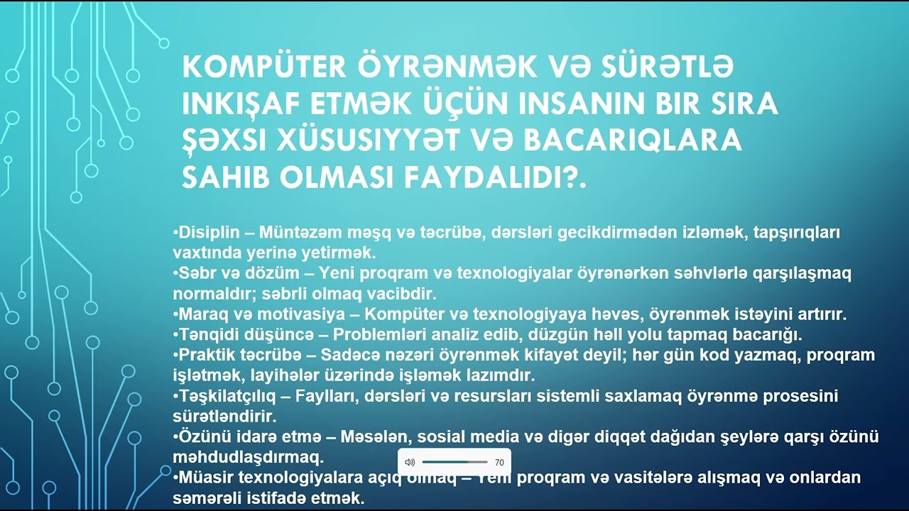 KOMPÜTER TANIŞLIQ