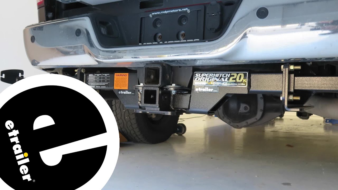 etrailer | Install: TorkLift SuperHitch Original Trailer Hitch Receiver on a 2015 Ram 3500