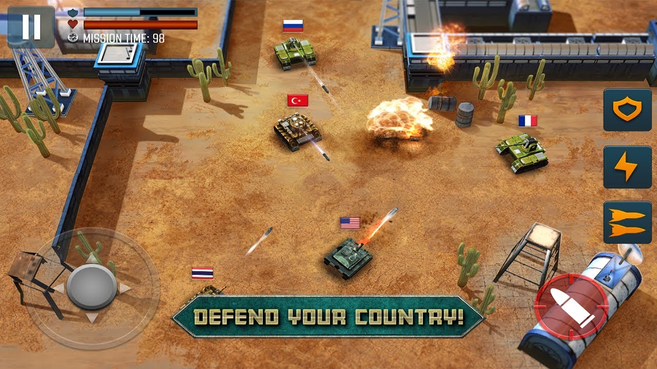 Tank Battle Heroes: World of Shooting Android Gameplay