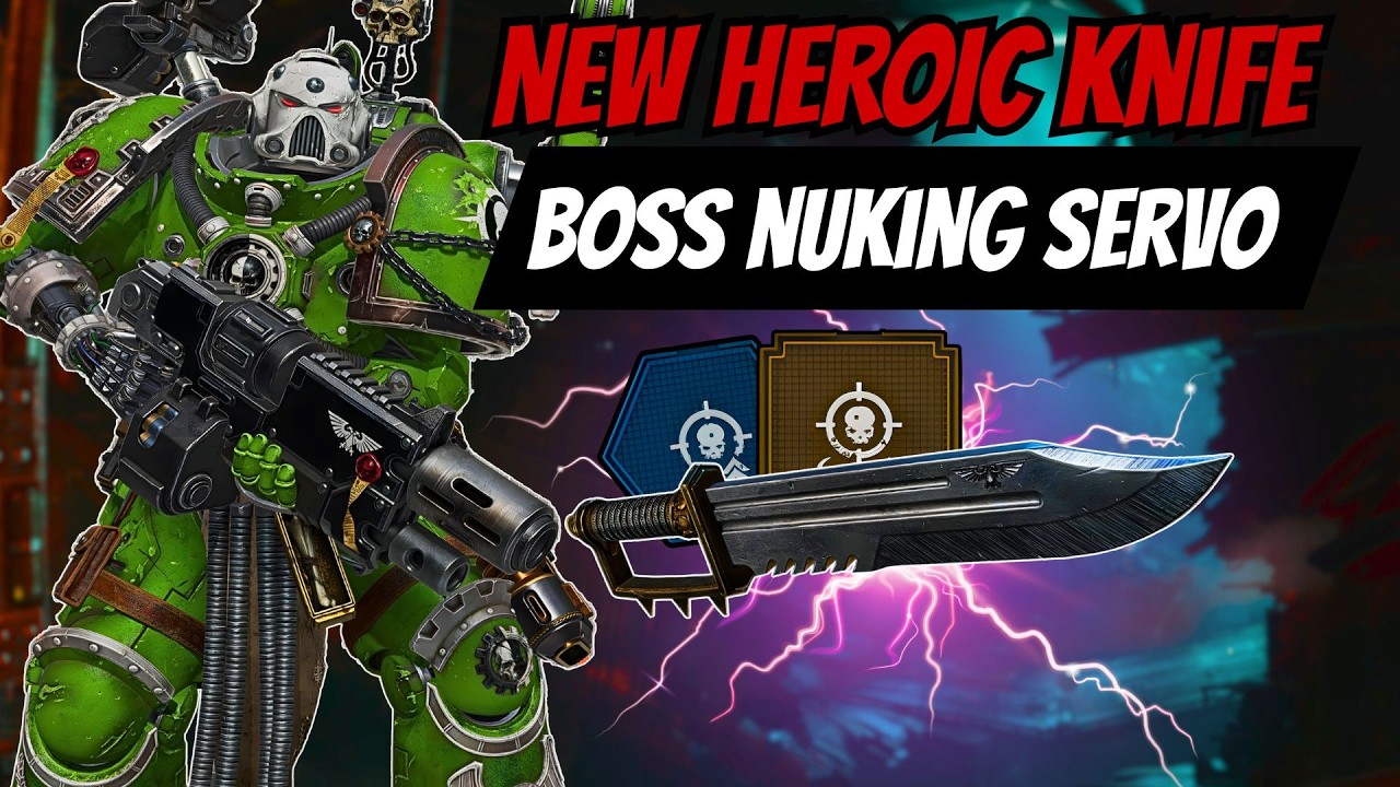 STRONGEST Techmarine Servo Gun Build to NUKE BOSSES in Space Marine 2 Patch 12