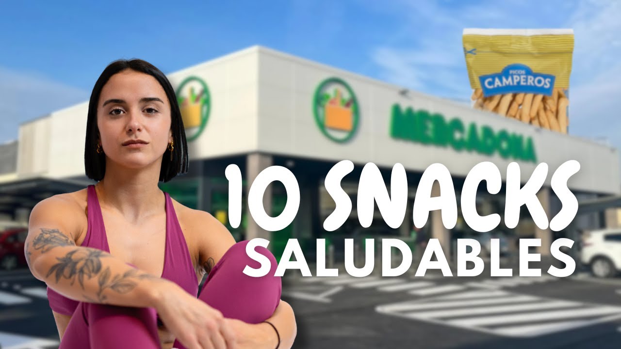 Los MEJORES SNACKS para tu DIETA en MERCADONA | los mejores snacks para pérdida de grasa 
