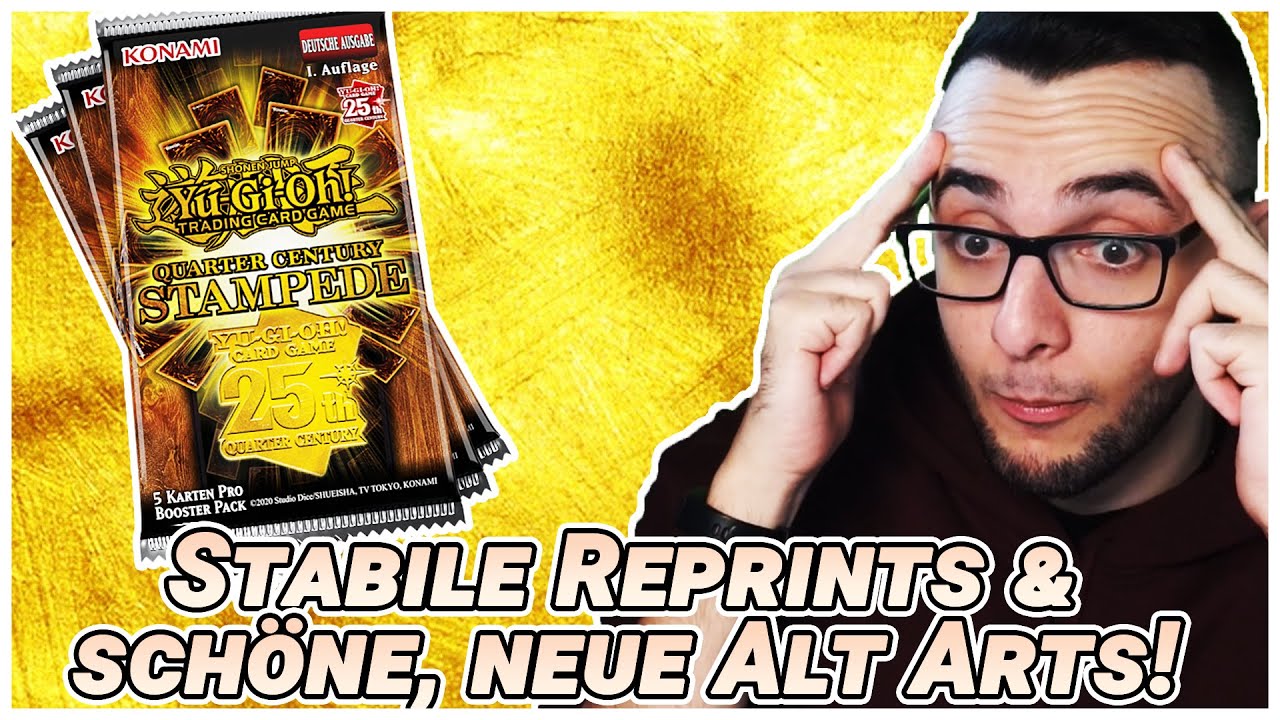 Neuer BLING, ALT ARTS & starke REPRINTS?! 🔥 Yu-Gi-Oh! QUARTER CENTURY STAMPEDE Unboxing