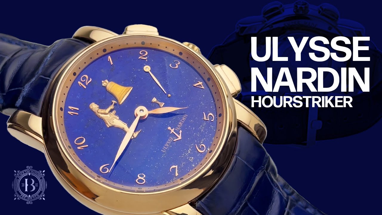 Ulysse Nardin Hourstriker Rose Gold Blue Dial 756-88/E3