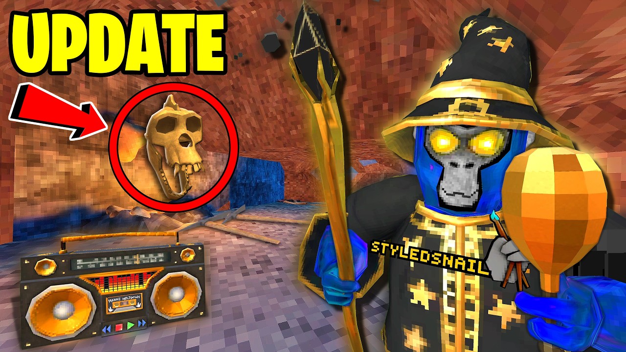 Gorilla Tag's INSANE New Digging Update?