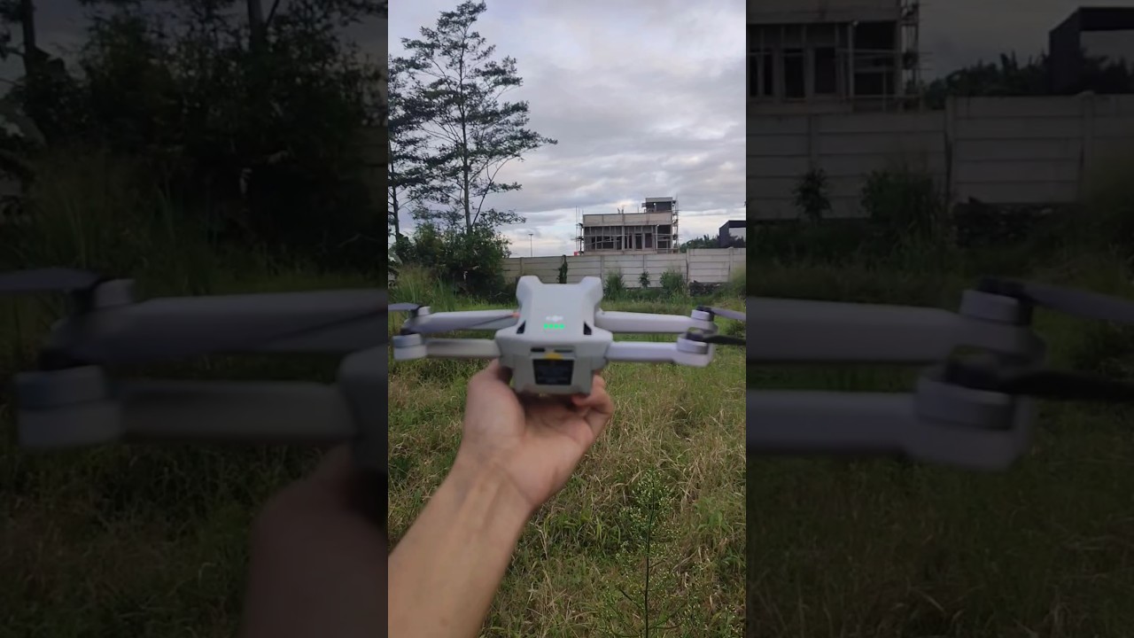 tes dronee dji mini 3 selesai servis #drone #dji #rofiservis