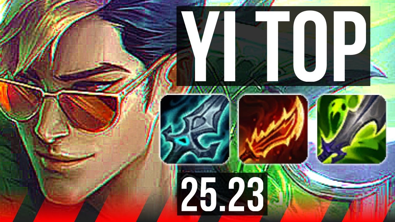 MASTER YI vs MORDEKAISER (TOP) | 12 solo kills, Legendary, 700+ games | KR Diamond | 25.23