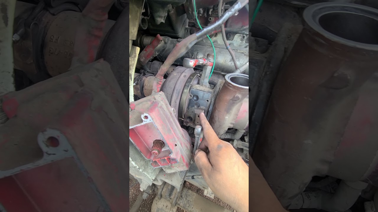 calibracion de válvula VGT de turbo de Cummins ism 2009