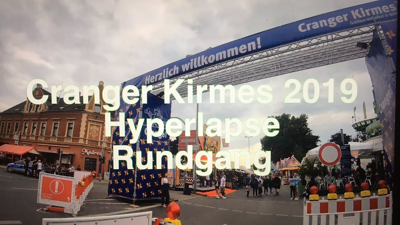 Cranger Kirmes 2019 Hyperlapse Rundgang