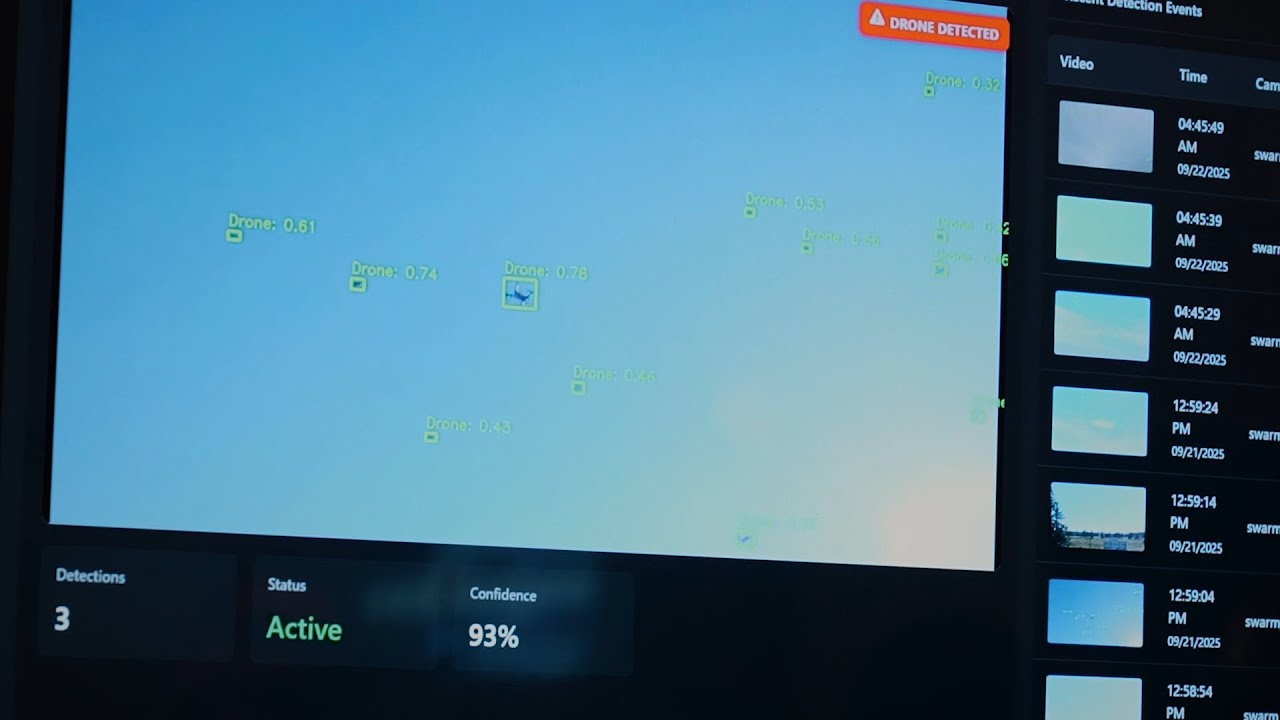 AFWERX &mdash; лётчики демонстрируют новую оптическую систему обнаружения дронов