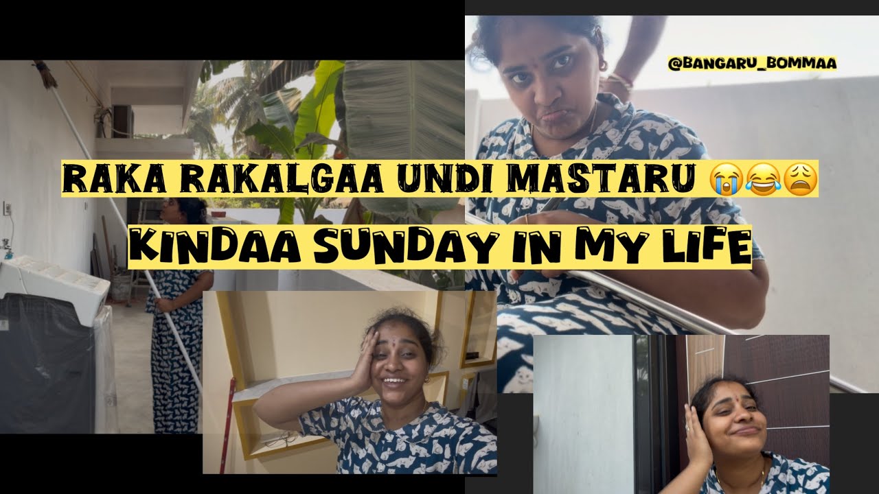 Raka rakaalga undi mastaru kinda sunday in my life😂😩😐