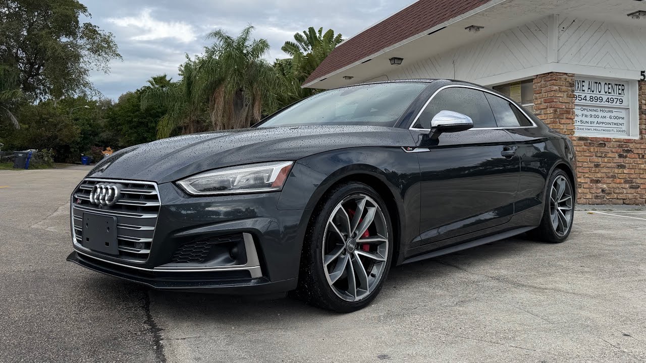Элитное спортивное купе класса люкс: Audi S5 Prestige 2018 года.