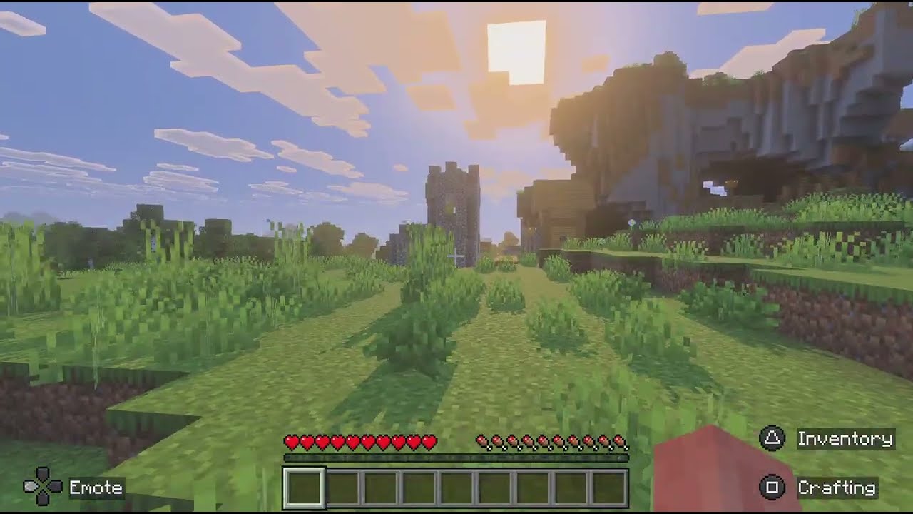 Playing Minecraft for the first time on console #Minecraft