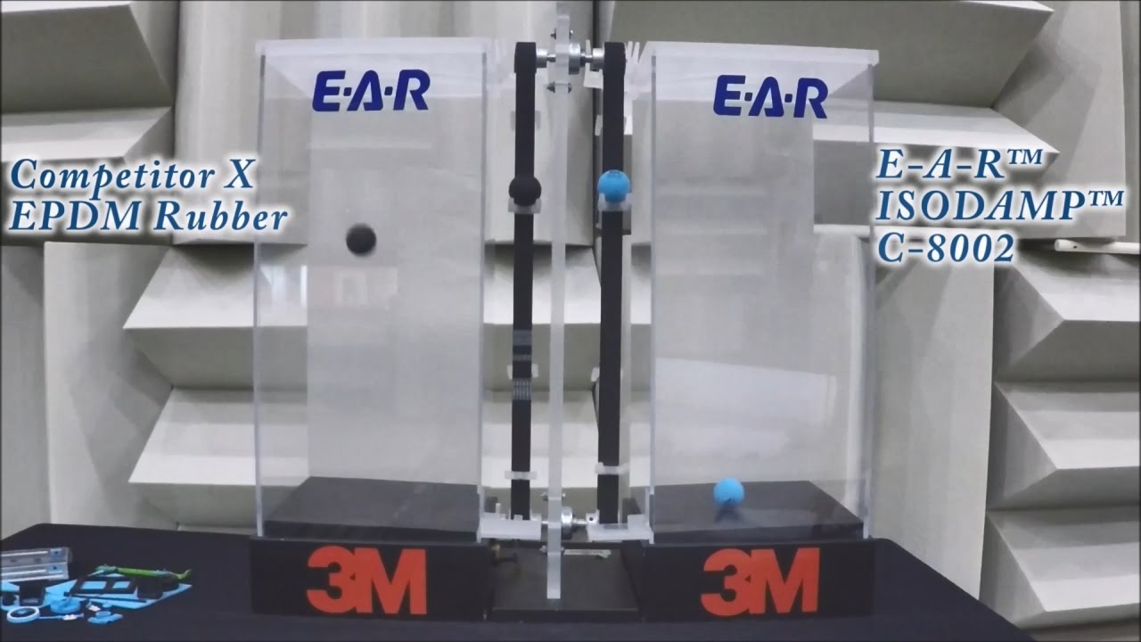 Aearo Technologies LLC ISODAMP™ Materials versus EPDM