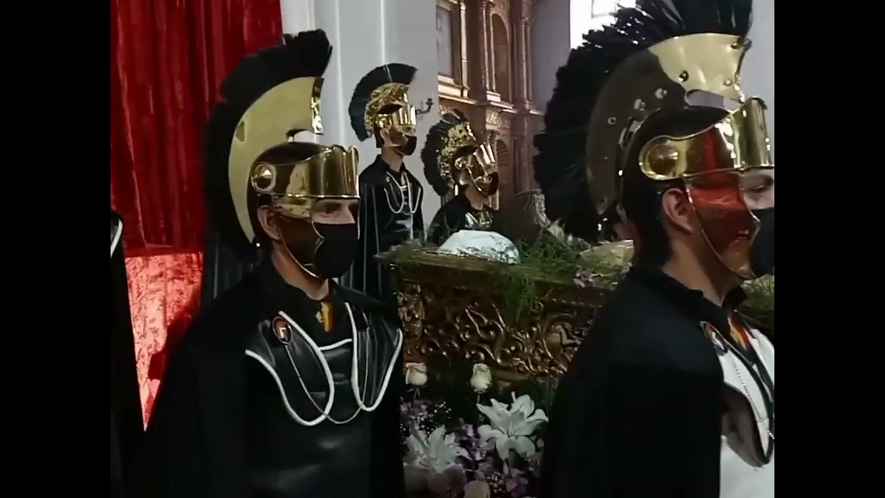 Semana Santa Tunja 2022 Día Sábado Levantamiento del Santo Sepulcro.