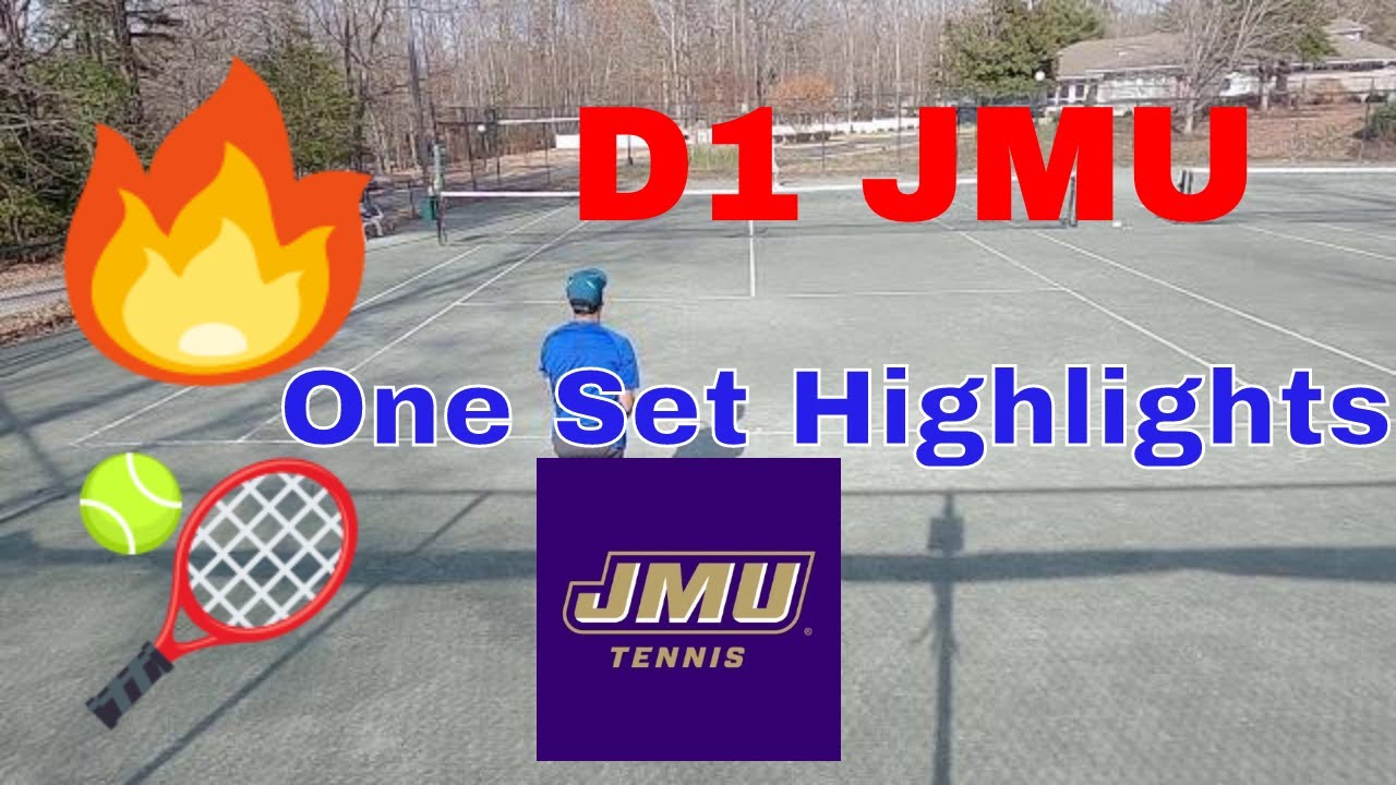 D1 JMU Tennis Paul Mendoza UTR 12 vs Dillon Sykes UTR 10 NTRP 5.0