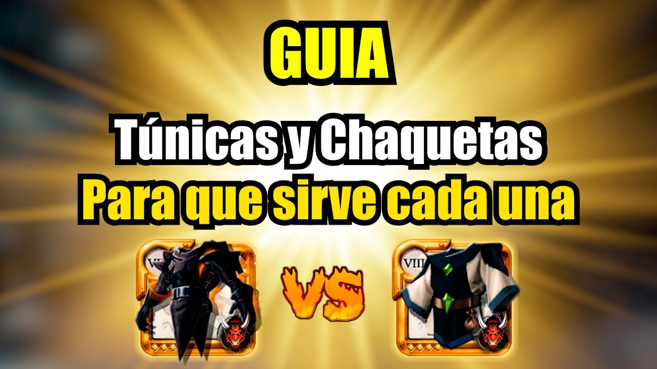 ✅🔥 GUIA: Chaquetas Y Túnicas | 🤔 ¿Cuáles Son Las Mejores Y Peores? 🧐 | ✅🟠 Albion Online En Español