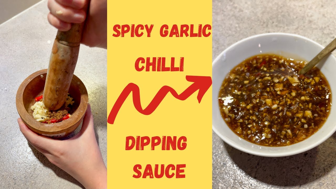 Spicy chilli garlic fish sauce | My favourite dipping sauce for fish, veggies, summer rolls