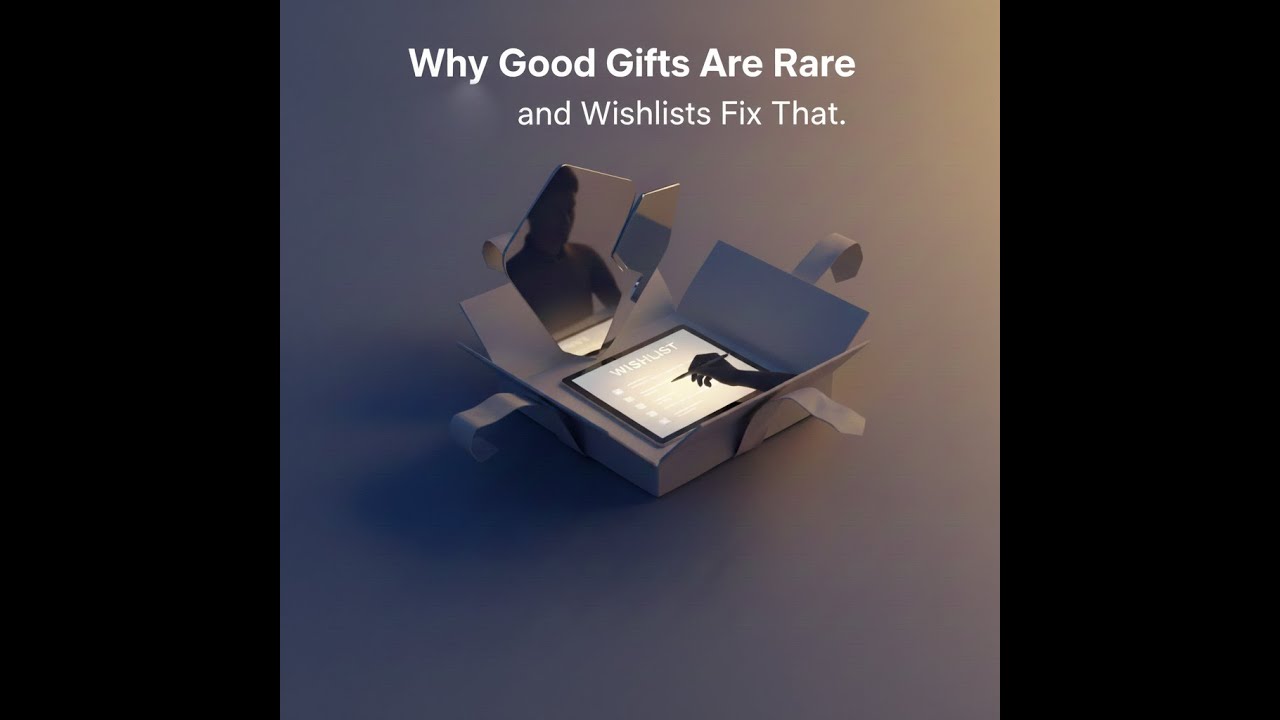 Why Good Gifts Are Rare and Wishlists Fix That