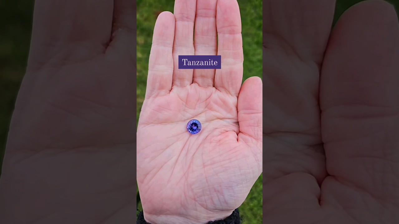 Birthstones by Month | December is Tanzanite, Turquoise and Zircon! #shorts
