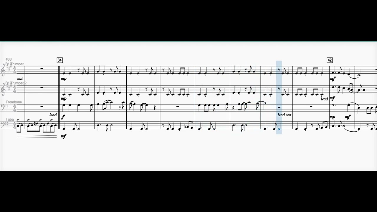 Brass quartet 