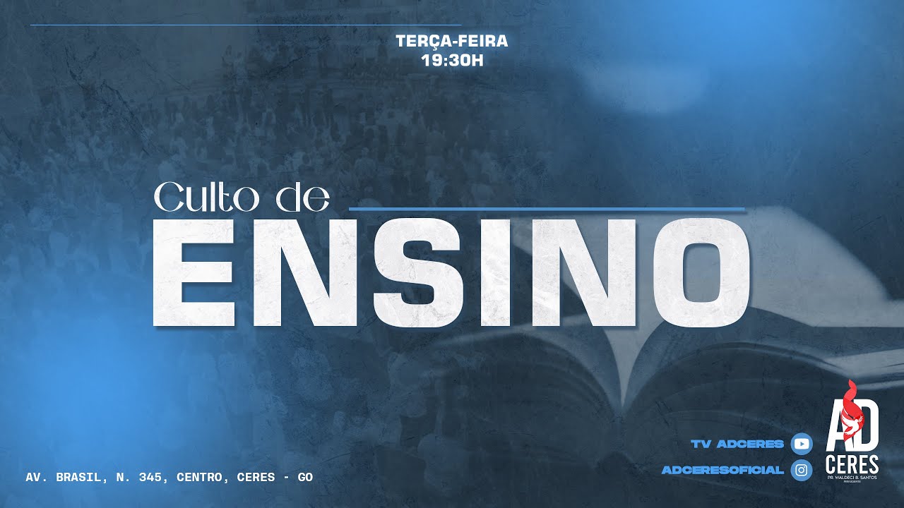 TV AD Ceres - Culto de ensino -10-03-2026