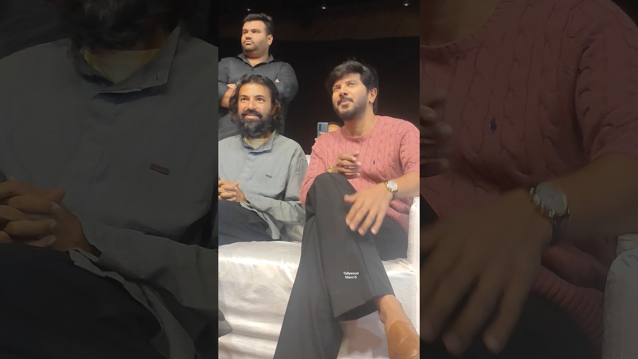 Dulquer Salmaan 🥺 At Kotha Lokah Movie Success #dulquersalmaan #lokah #trending #shorts