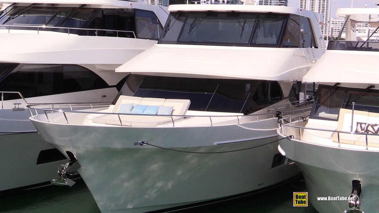 2019 Ocean Alexander 88 SE Luxury Yacht - Walkthrough - 2019 Miami Yacht Show