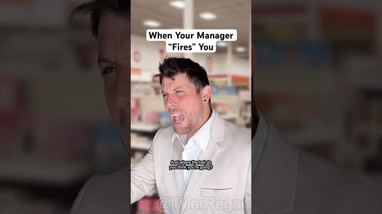 When Your Manager &ldquo;Fires&rdquo; You #retail #manager #customerservice #shorts