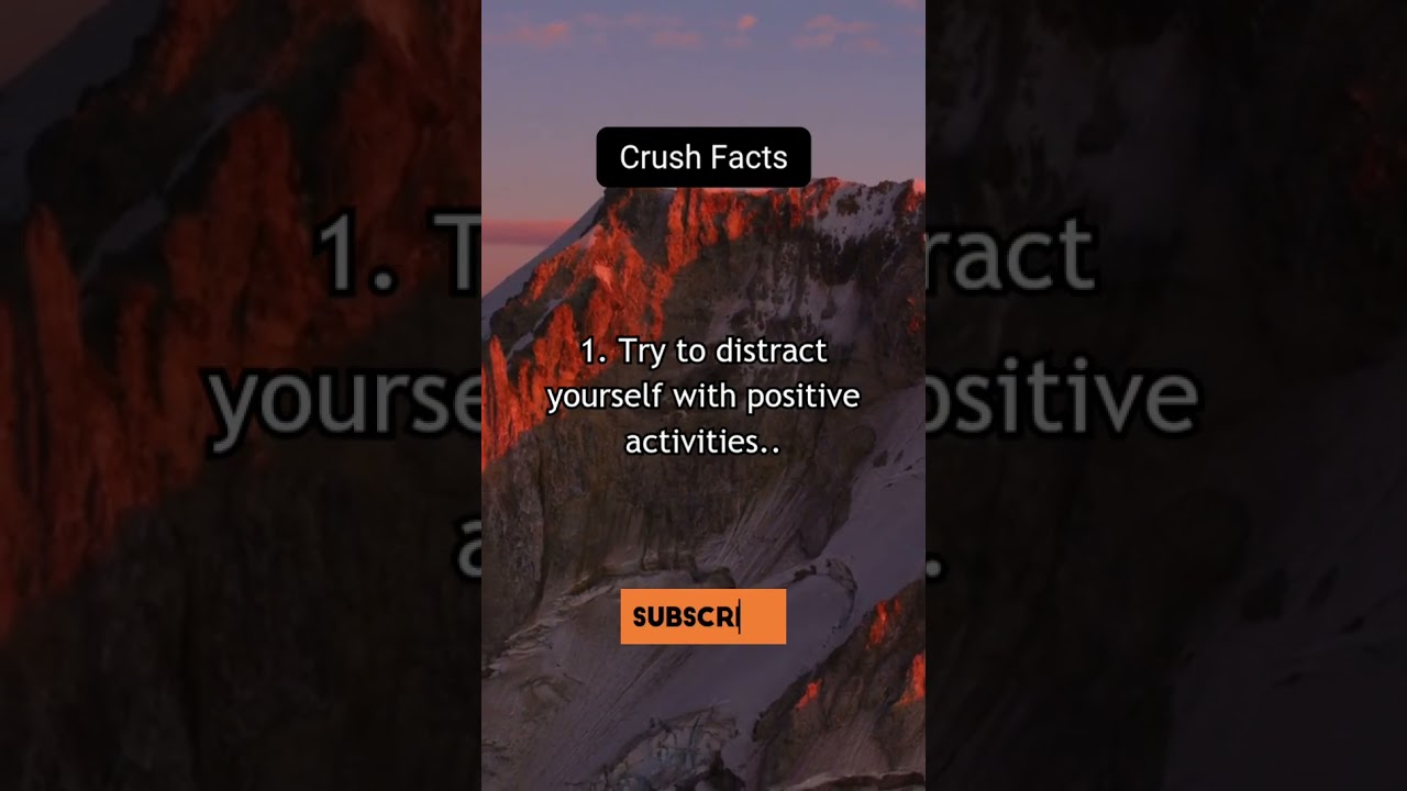 5 Ways to get over a crush ❣️