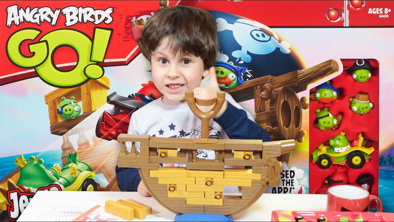 ЭНГРИ БЕРДС ПИРАТСКИЙ КОРАБЛЬ - ANGRY BIRDS GO 