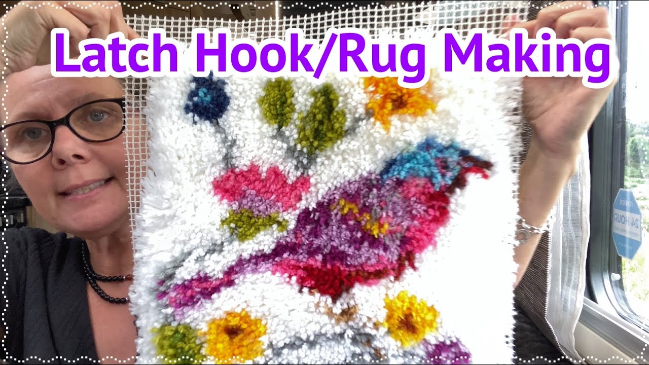 Learn how to Latch hook/Rug making