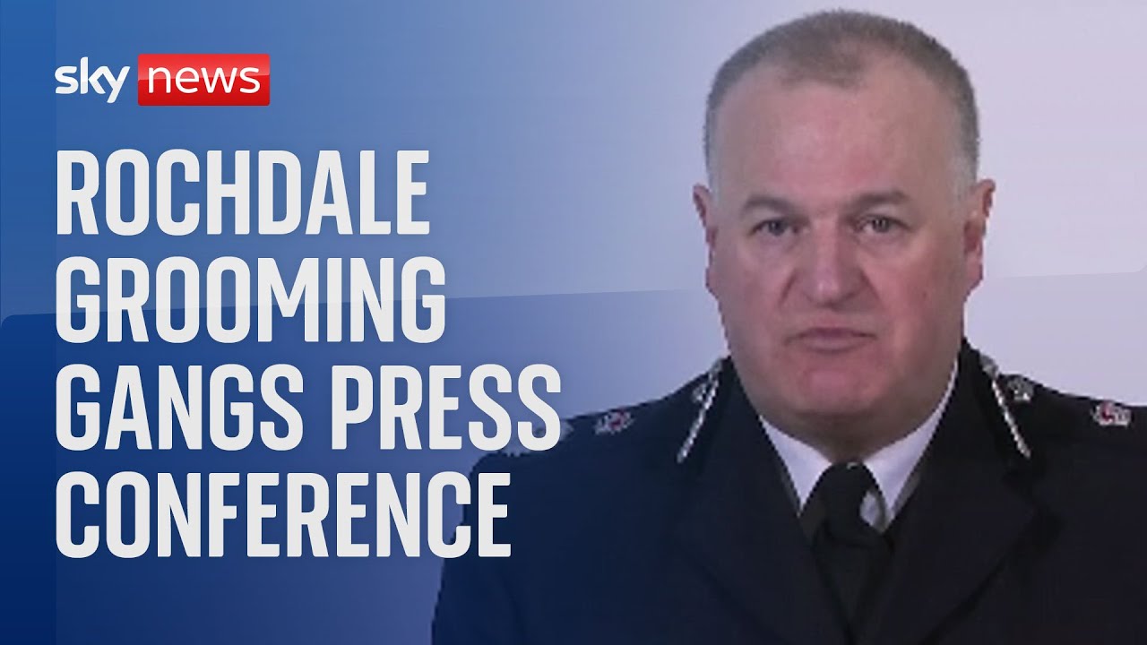 In full: Rochdale grooming gangs press conference