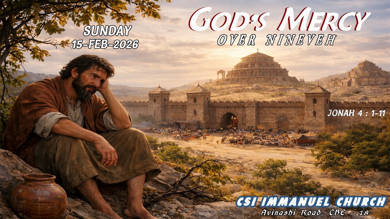 CSI IMMANUEL CHURCH - CBE- 18 | SUNDAY SERVICE |15-FEB-2026