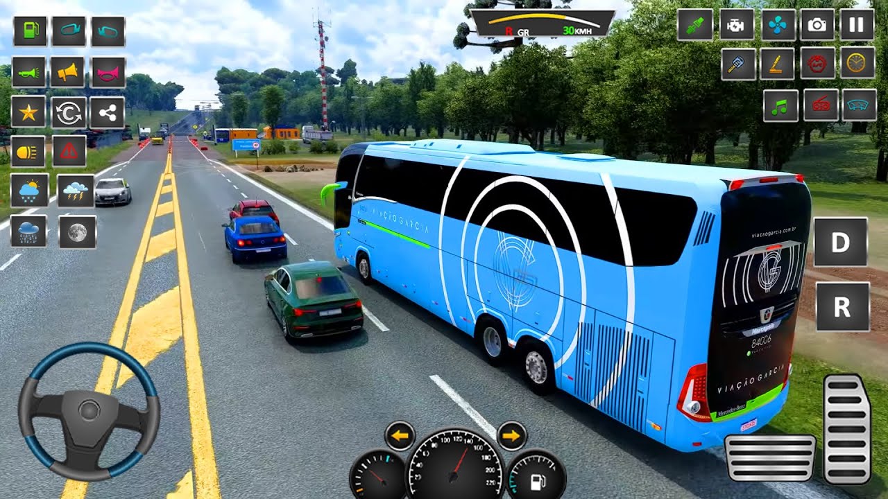 REAL BUS SIMULATOR 3D: My First Day Driving a City Bus!