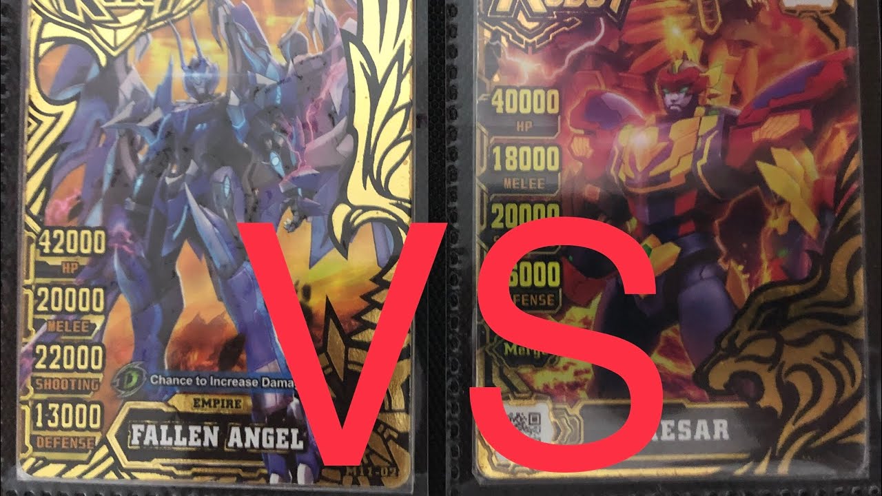 Hero of robots Caesar Vs. Fallen Angel